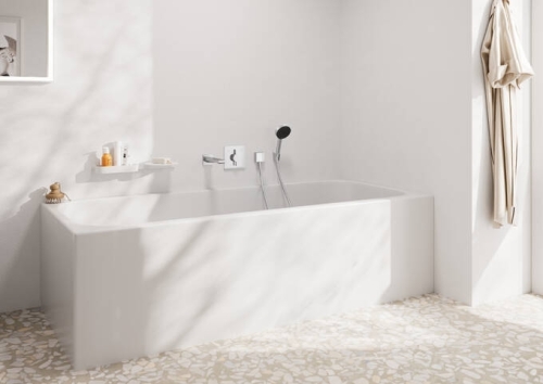 Hansgrohe DuoTurn E falsík alatti csaptelep, 2 funkciós, króm 75417000