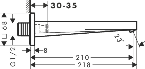 Hansgrohe Tecturis E kádtöltő, matt fehér 73410700