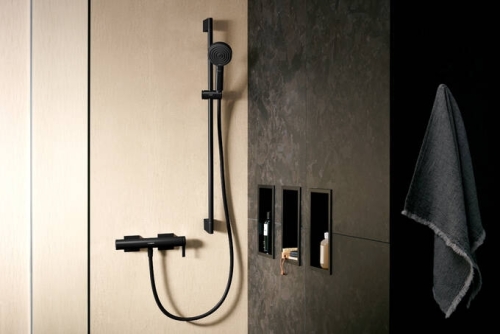 Hansgrohe Tecturis E egykaros zuhanycsaptelep, matt fekete 73620670