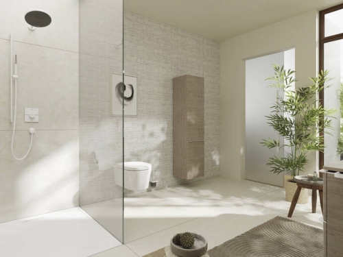 Hansgrohe Unica zuhanyrúd S Puro 900 mm, 1.60m-es zuhanytömlővel, matt fehér 24405700