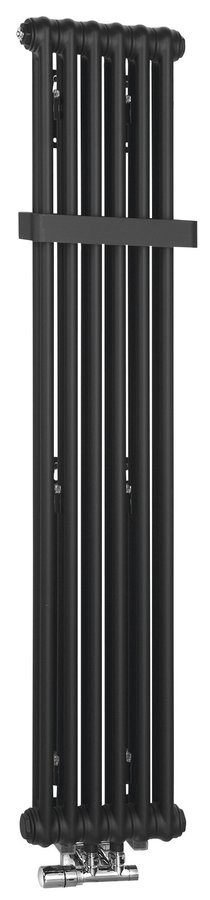 Sapho FEDE 1500x306 mm fürdőszobai radiátor, matt fekete IR191