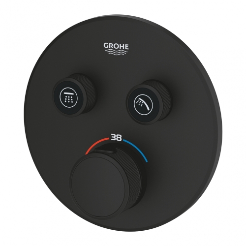 Grohe Grohtherm SmartControl termosztátos színkészlet, phantom black 29507KF0