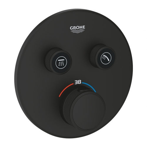 Grohe Grohtherm SmartControl termosztátos színkészlet, phantom black 29507KF0