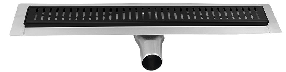 Sapho GELCO MANUS INOX 750 zuhanyfolyóka, fekete GMO13B