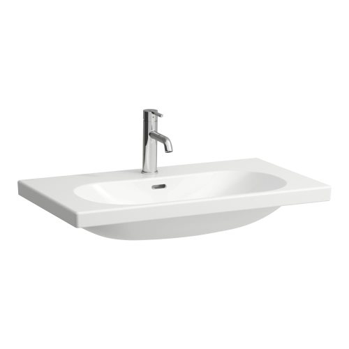 Laufen Lua mosdó 80x46 cm alsó felülete csiszolt LCC felülettel H8160874001041