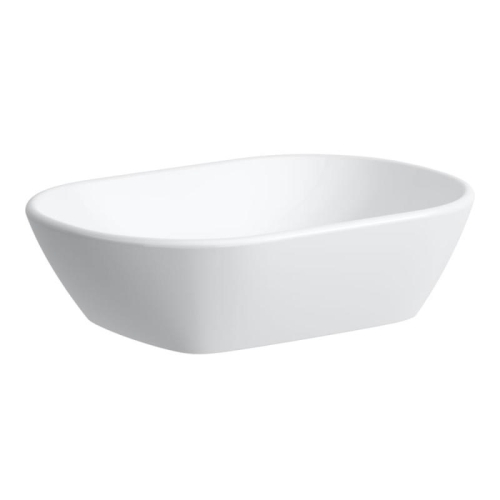 Laufen Lua pultra ültethető mosdó túlfolyó nélkül 50x35 cm H8120830001121