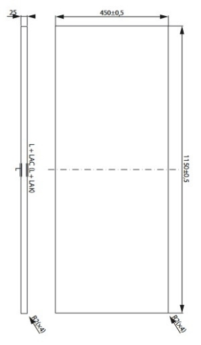 Cersanit City 115 cm-es pult, fehér S584-041