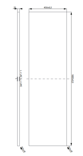 Cersanit City 160 cm-es pult, tölgy S599-0158