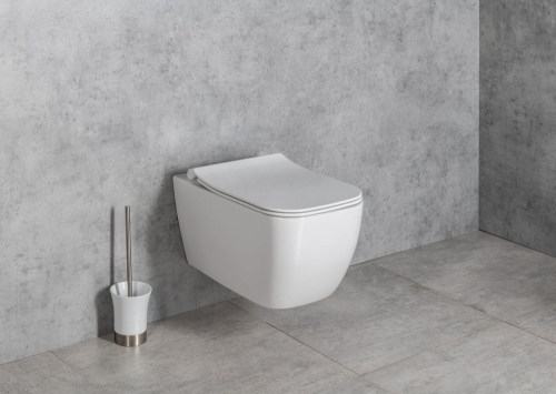 Sapho ISVEA VEA Slim Soft Close WC-ülőke, fehér 40Z80200I-S