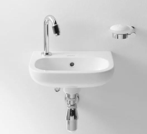 Duravit D-Code 36x27 cm balos kézmosó, fehér 07053600092