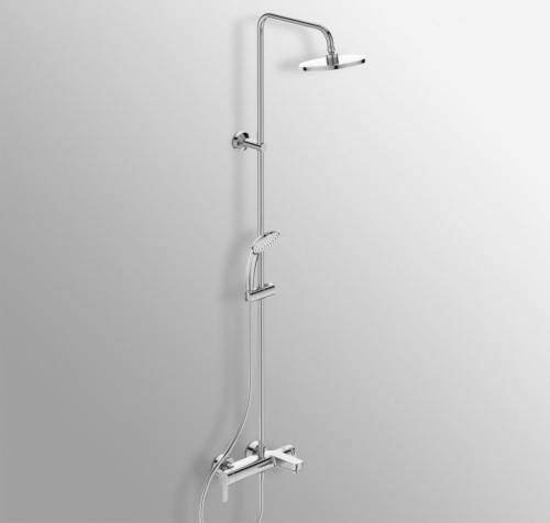 Ideal Standard Cerafine O zuhanyrendszer kádtöltővel hosszú felszállócsővel, króm BC749AA