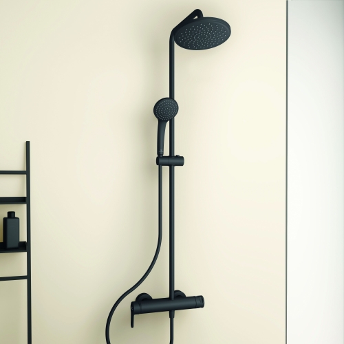 Ideal Standard Cerafine O zuhanyrendszer, silk black BC750XG
