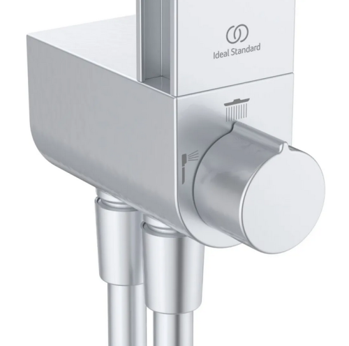 Ideal Standard Ceraflow Alu+ zuhanyrendszer csaptelephez, silver BD585SI