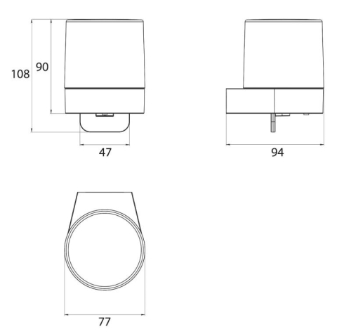 AREZZO design NORO szappanadagoló, matt fekete AR-2113301