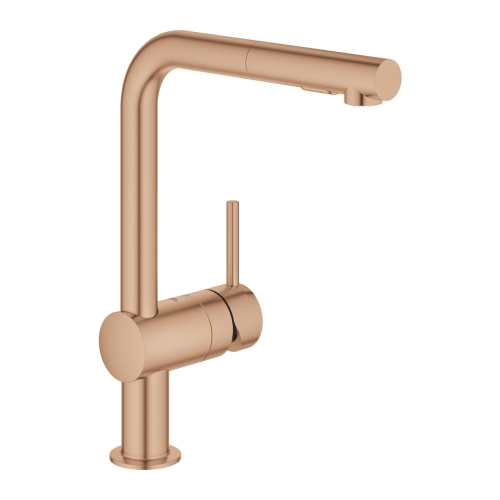 Grohe Minta egykaros mosogatócsap brushed warm sunset 30274DL0