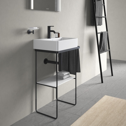 Duravit DuraSquare Fém állvány 073245-ös kézmosóhoz, matt fekete 0031094600