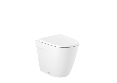 Roca Ona Rimless falra tolható álló wc csésze, fehér A347687000