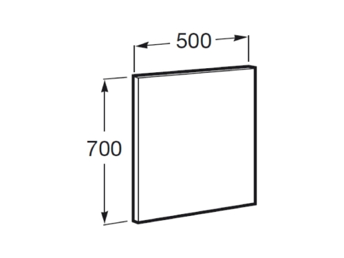 Roca Victoria-N 50x70 cm tükör A812345406