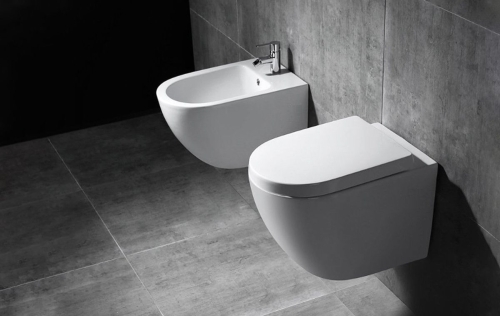 Rea Carlo perem nélküli fali wc, fehér REA-C1000