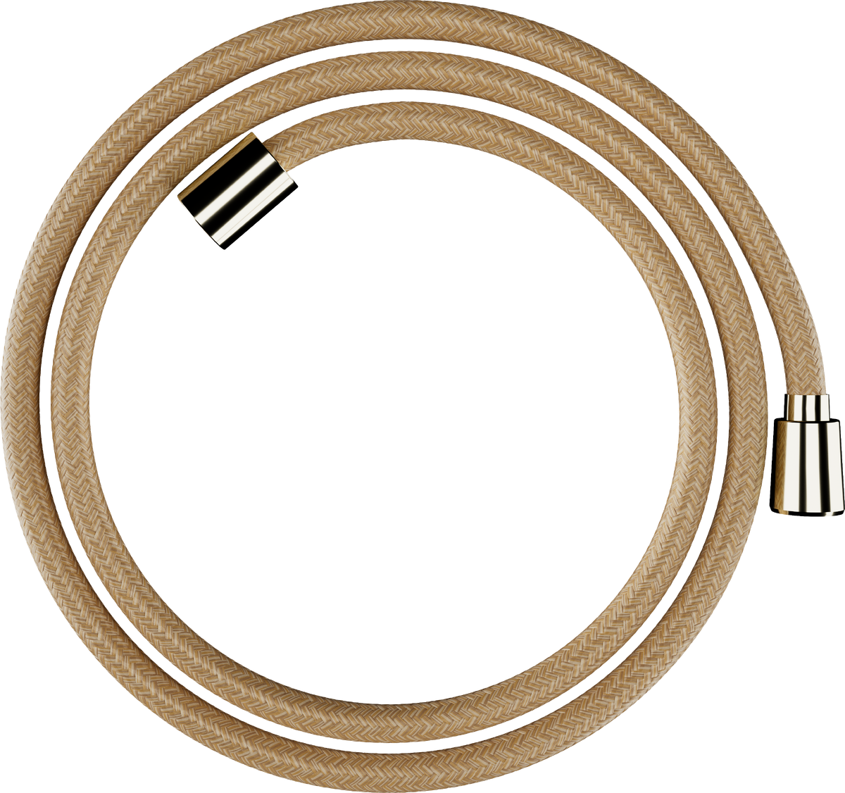 Hansgrohe Designflex 1,6 m textilszálas zuhanycső, polírozott arany 28260990
