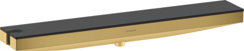 Hansgrohe Rainfinity 500 fali kimenet integrált polccal, bal oldali zuhanytartóval, polírozott arany 26843990