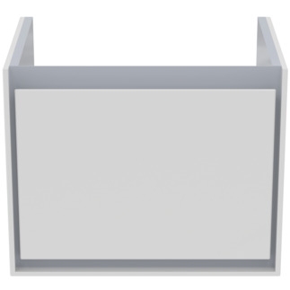 Ideal Standard Connect Air 50 cm fali mosdótartó szekrény 1 fiókkal, fehér/szürke E0817KN