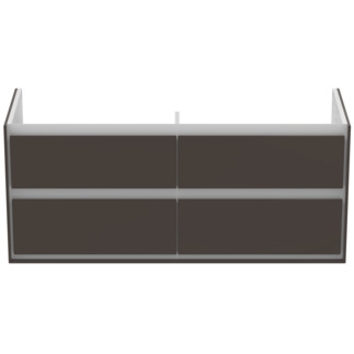 Ideal Standard Connect Air 120 cm fali mosdótartó szekrény 4 fiókkal, matt sötétbarna E0822VY