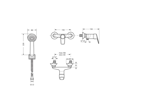 Roca Coral zuhany csaptelep zuhanyszettel A5A2087C00