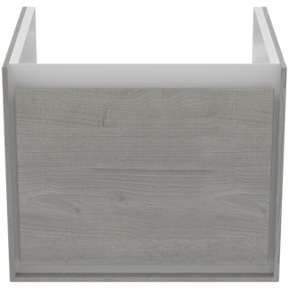 Ideal Standard Connect Air Cube 48 cm fali mosdótartó szekrény 1 fiókkal, világosszürke fa E0844PS