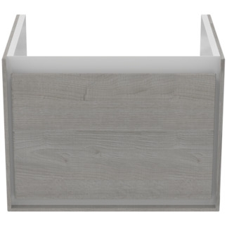 Ideal Standard Connect Air Cube 53 cm fali mosdótartó szekrény 1 fiókkal, világosszürke fa E0846PS