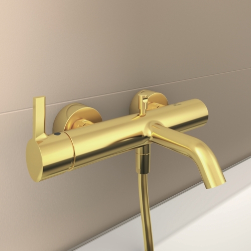 Ideal Standard JOY fali kádtöltő csaptelep, szálcsiszolt arany BC786A2