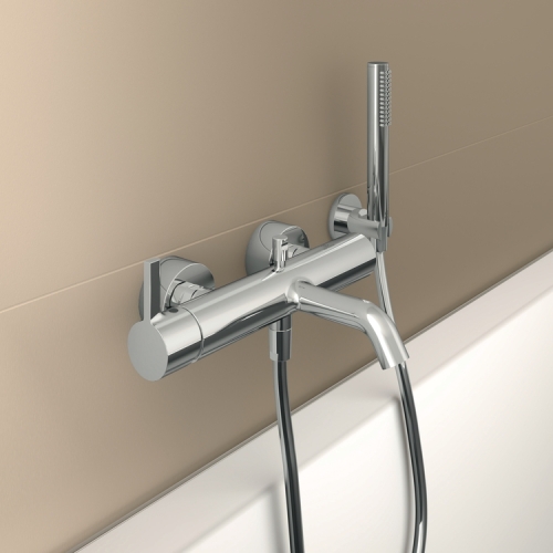 Ideal Standard JOY fali kádtöltő csaptelep zuhanyszettel, króm BC787AA