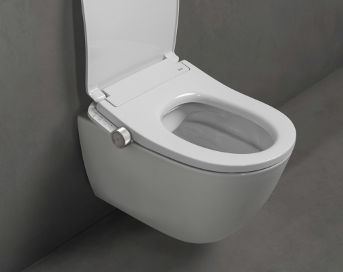 Roca In-Wash® Ona rimless fali okos wc ülőkével Supraglaze felület, fehér A803150S01