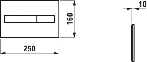 Laufen Naiva okos wc szett, matt fehér wc csésze fehér nyomólappal SZP-LA16, (H8206017570001, H8946660000001, H8956610000001)