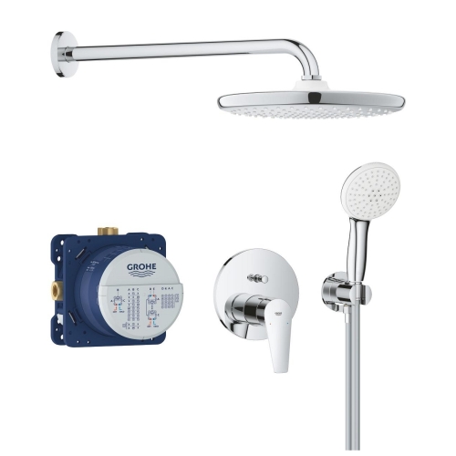 Grohe BauEdge falsík alatti zuhanyrendszer Tempesta 250 fejzuhannyal 25290000