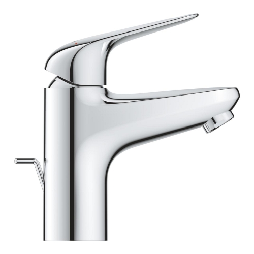 Grohe Euroeco Cold Start-os egykaros mosdócsaptelep automata leeresztővel S-es méret, króm 24257001