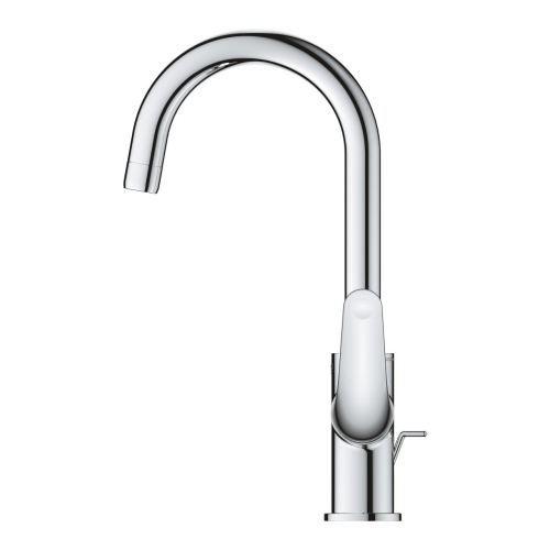 Grohe Euroeco Cold Start egykaros mosdócsaptelep automata leeresztővel L-es méret, króm 24272001