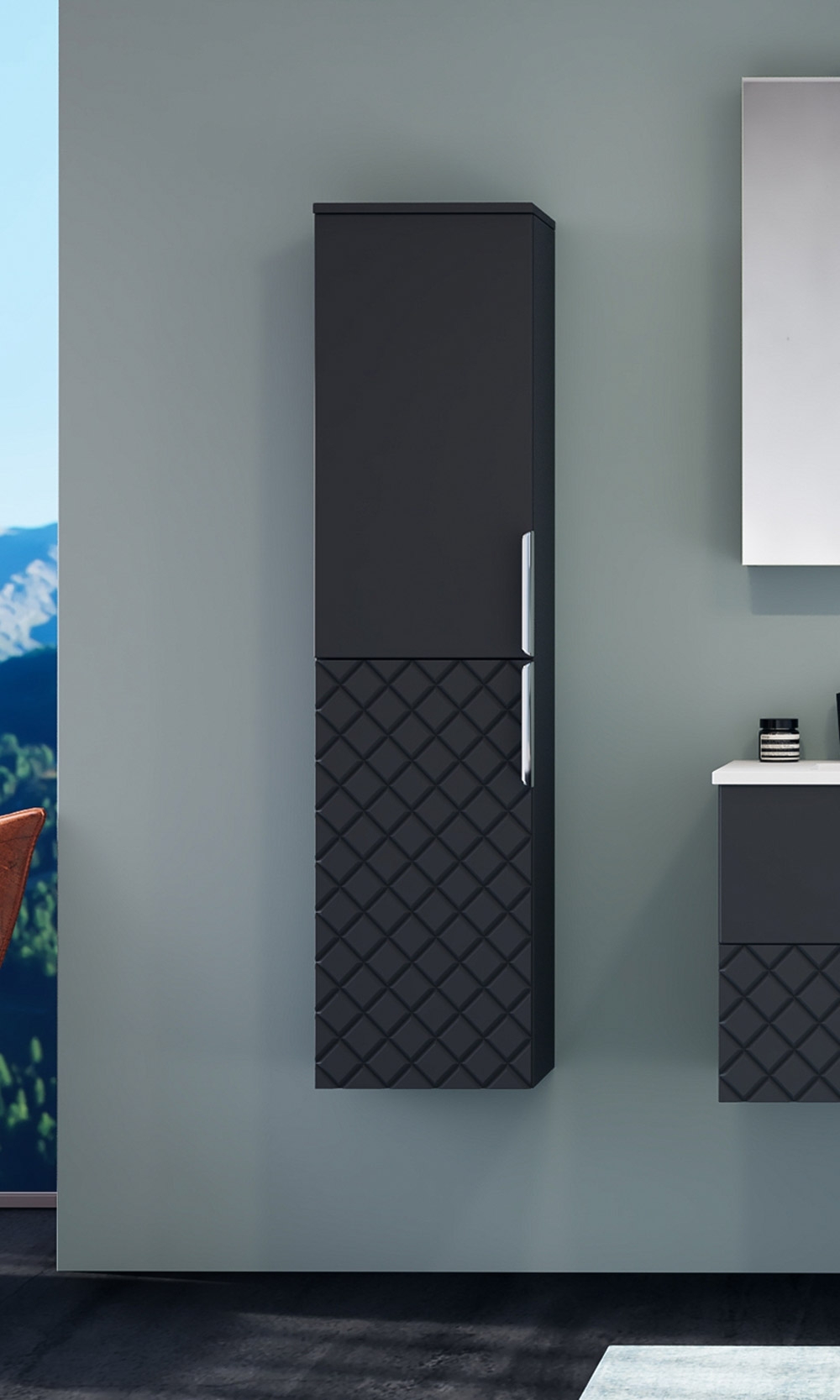 Tboss Quarto F140 2A AM kiegészítőszekrény jobbos nyitással alsó ajtó mart (több színben) 49223060237