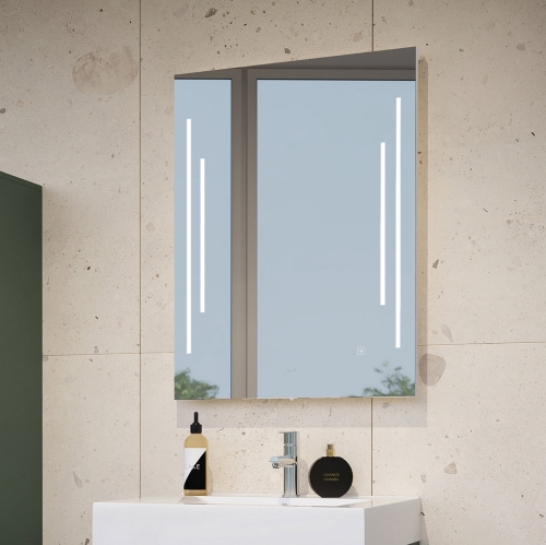 Tboss Floating Mirror Zuor 75x80 cm-es led tükör