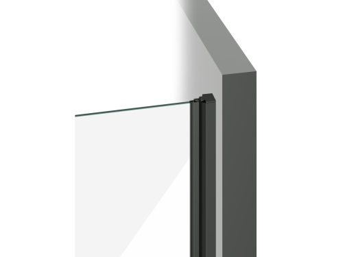 Ravak Cool! COSD2 100 cm zuhanyajtó transparent üveggel, fekete X0VVAC300Z1