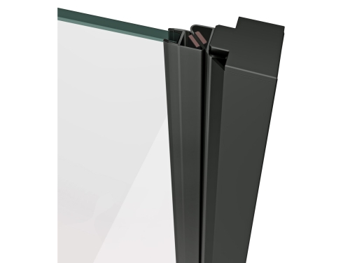 Ravak Cool! COSD2 110 cm zuhanyajtó transparent üveggel, fekete X0VVDC300Z1