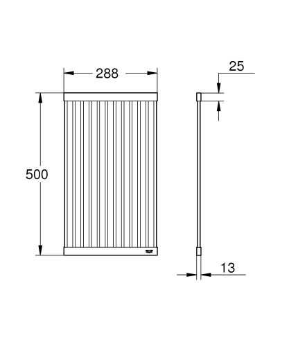 Grohe edényszárító 40858SD0