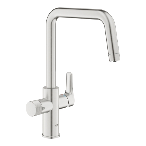 Grohe Blue Pure Start egykaros mosogató csaptelep vízszűrő funkcióval, supersteel 30595DC0