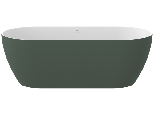 Ravak Freedom O Tec 170x77 cm szabadonálló kád fehér lefolyóval, Grey Green CD11200000