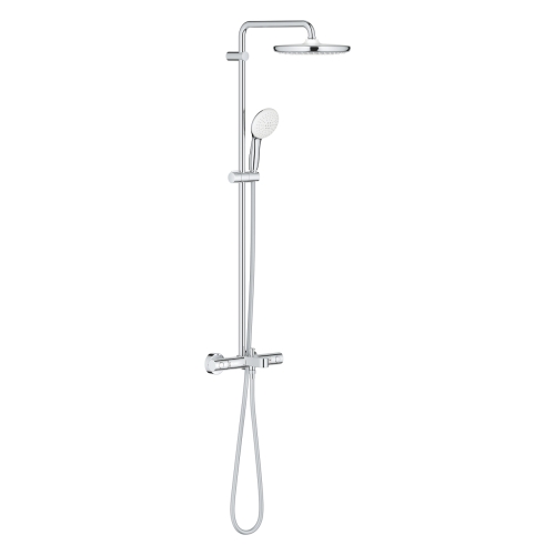 Grohe Tempesta System 250 termosztátos zuhanyrendszer kádtöltővel, króm 26978001