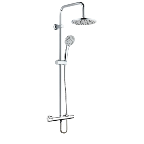 Invena Esla termosztátos zuhanyrendszer, króm AU-94-D01-C