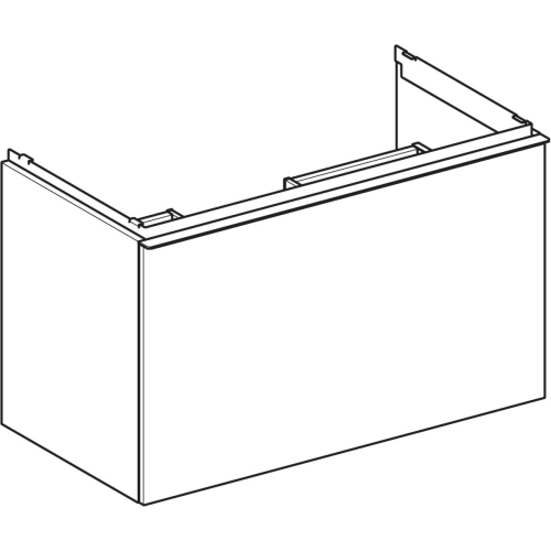 Geberit Acanto 90 cm alsó szekrény mosdóhoz, tölgy 503.005.JH.1