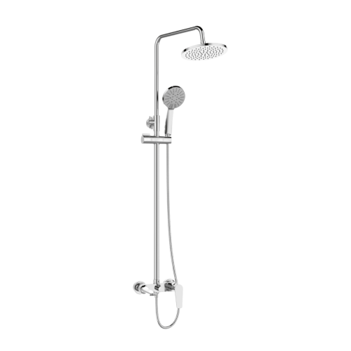 Invena Dokos kádtöltős zuhanyrendszer, króm AU-19-B01-V