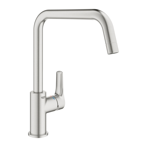 Grohe Eurosmart egykaros mosogatócsap, supersteel 30567DC0