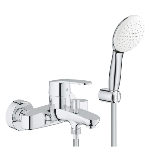 Grohe Eurostyle Cosmopolitan egykaros kádcsaptelep zuhanyszettel, króm 25275002